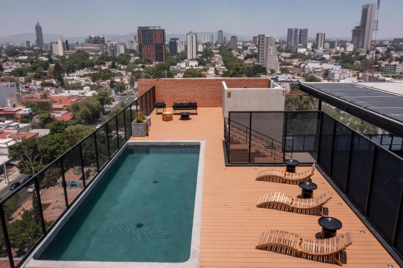 Апарт готель Tribeca Flat Witgdl Гвадалахара Екстер'єр фото