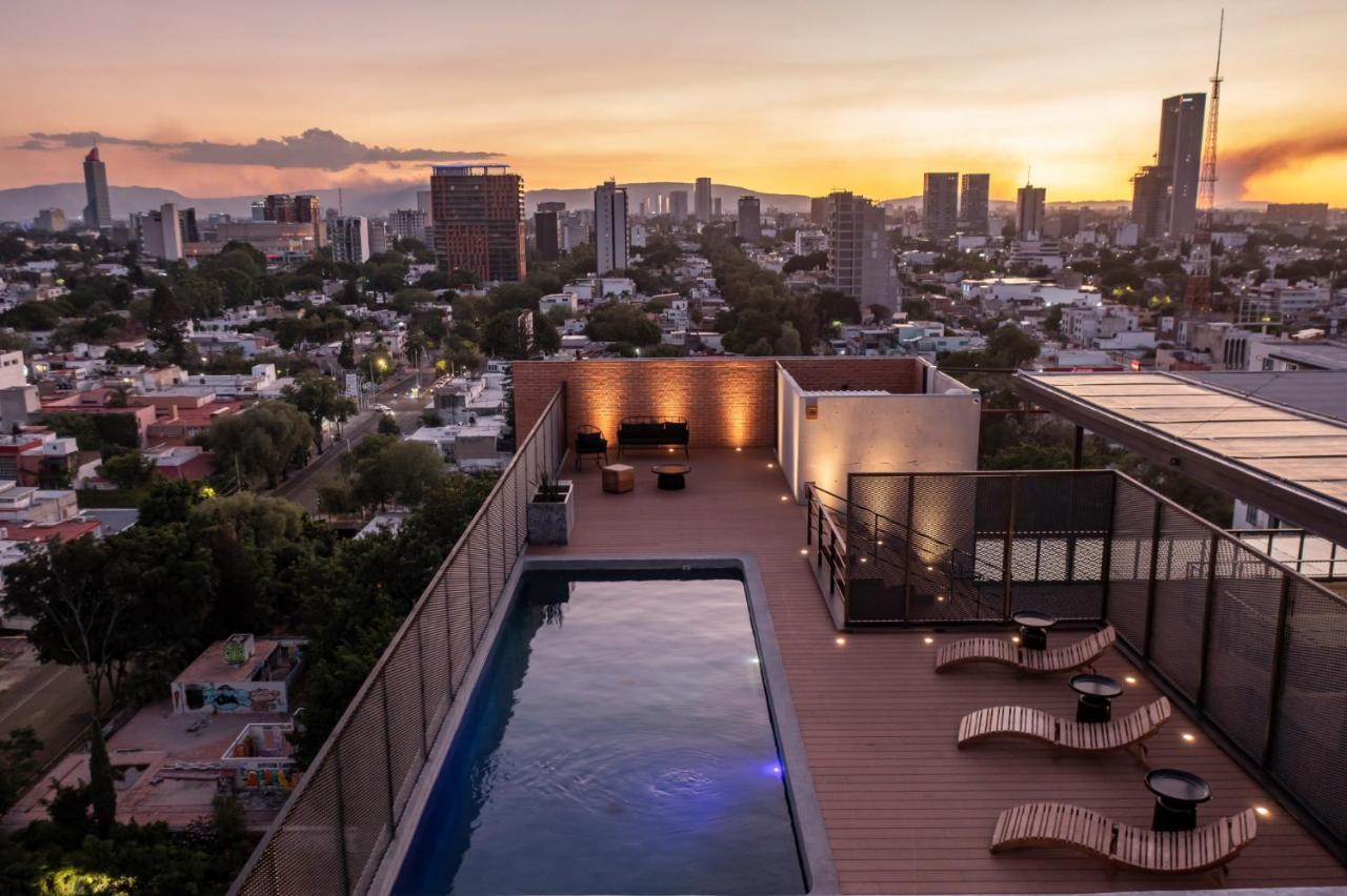 Апарт готель Tribeca Flat Witgdl Гвадалахара Екстер'єр фото